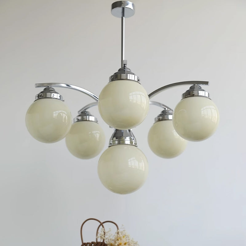 Chandelier d'inspiration vintage Salamanca – Une fusion de glamour et de charme intemporel