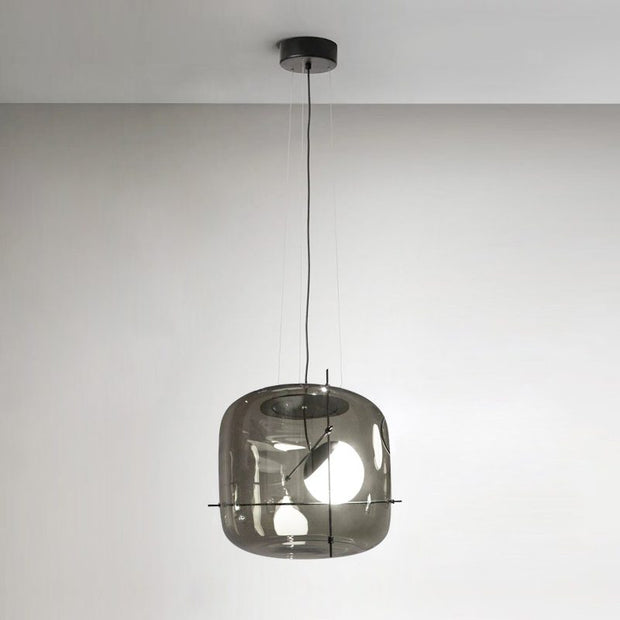 Suspension en Verre Sleek Plot - Lampe LED Suspendue Élégante pour une Ambiance Chaleureuse