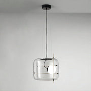 Suspension en Verre Sleek Plot - Lampe LED Suspendue Élégante pour une Ambiance Chaleureuse