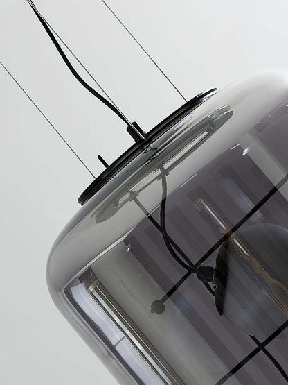 Ophanging en Glas Slank Plot - Elegante LED Hanglamp voor een Warme Sfeer