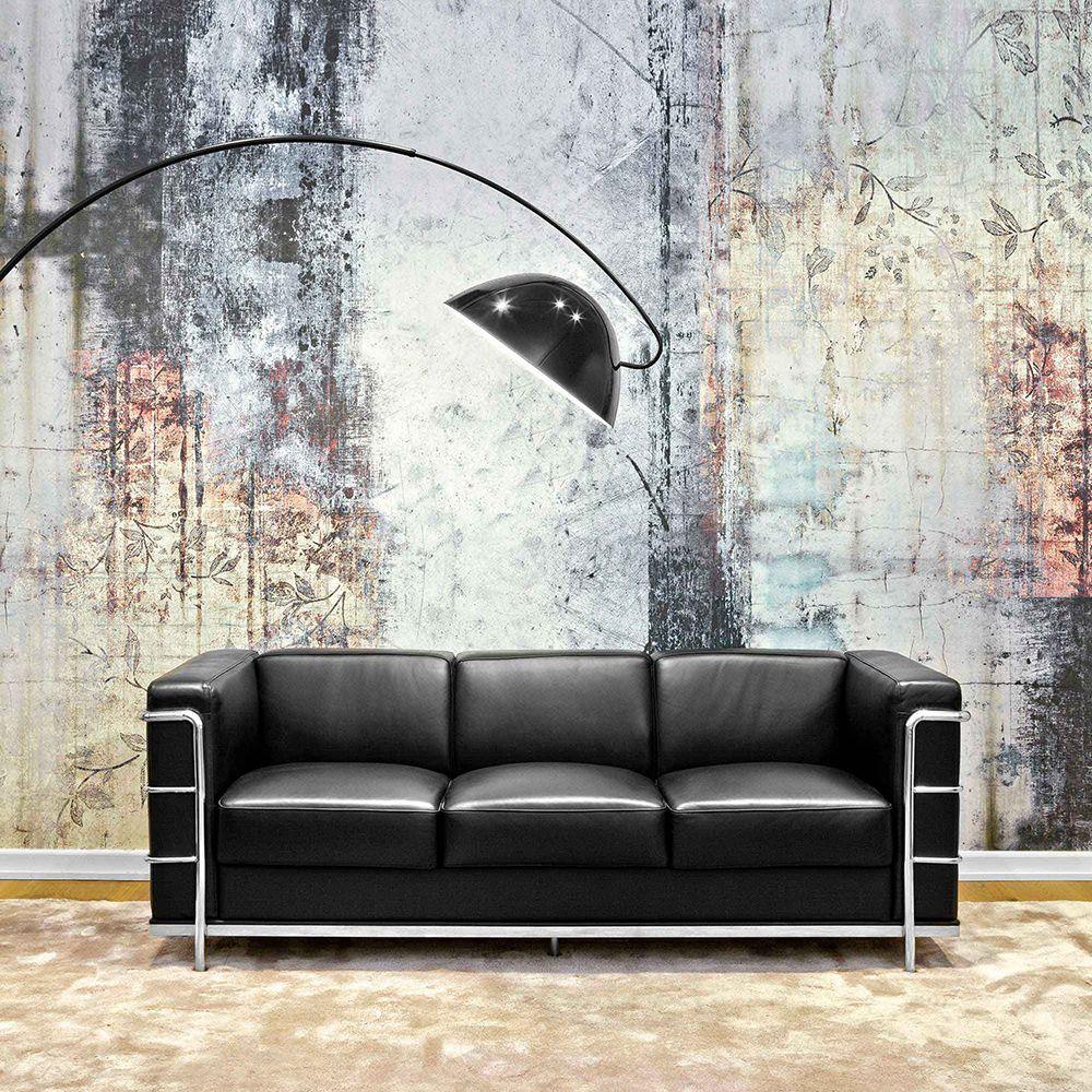 Lampe sur pied Arc de style scandinave – Éclairage LED élégant avec bras réglable