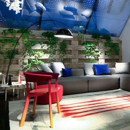 Lampe sur pied Arc de style scandinave – Éclairage LED élégant avec bras réglable