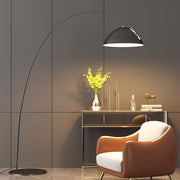 Scandinavian style Arc floor lamp – Elegant LED lighting with adjustable arm