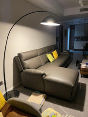 Scandinavian style Arc floor lamp – Elegant LED lighting with adjustable arm