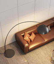 Scandinavian style Arc floor lamp – Elegant LED lighting with adjustable arm