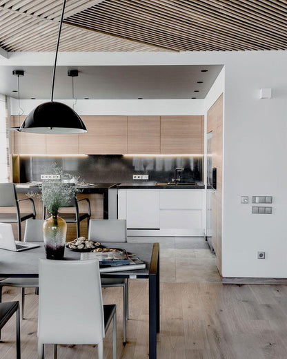 Lampe sur pied Arc de style scandinave – Éclairage LED élégant avec bras réglable