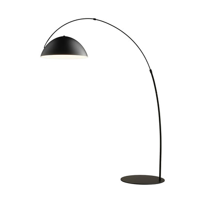 Lampe sur pied Arc de style scandinave – Éclairage LED élégant avec bras réglable