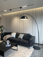 Scandinavian style Arc floor lamp – Elegant LED lighting with adjustable arm