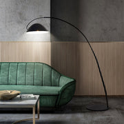 Scandinavian style Arc floor lamp – Elegant LED lighting with adjustable arm