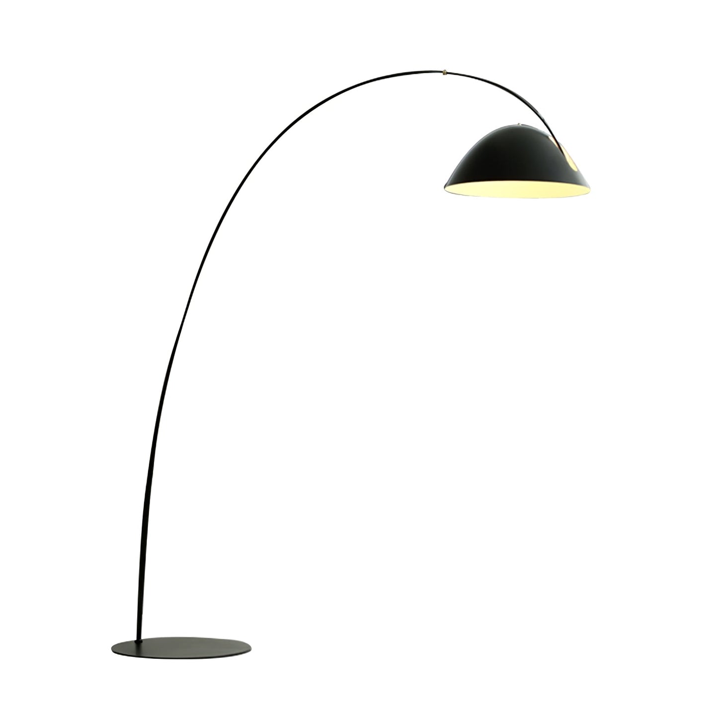 Lampe sur pied Arc de style scandinave – Éclairage LED élégant avec bras réglable