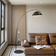 Scandinavian style Arc floor lamp – Elegant LED lighting with adjustable arm