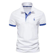 Ultimate Comfort Polo in Premium Cotton with Elegant Embroidery – Casual and Sophisticated Style