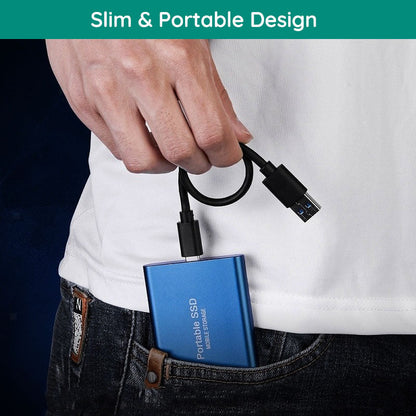 Ultrasnelle draagbare SSD – Betrouwbare en stijlvolle externe opslag met USB 3.1-connectiviteit