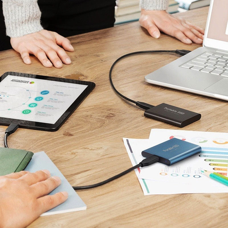 Ultrasnelle draagbare SSD – Betrouwbare en stijlvolle externe opslag met USB 3.1-connectiviteit