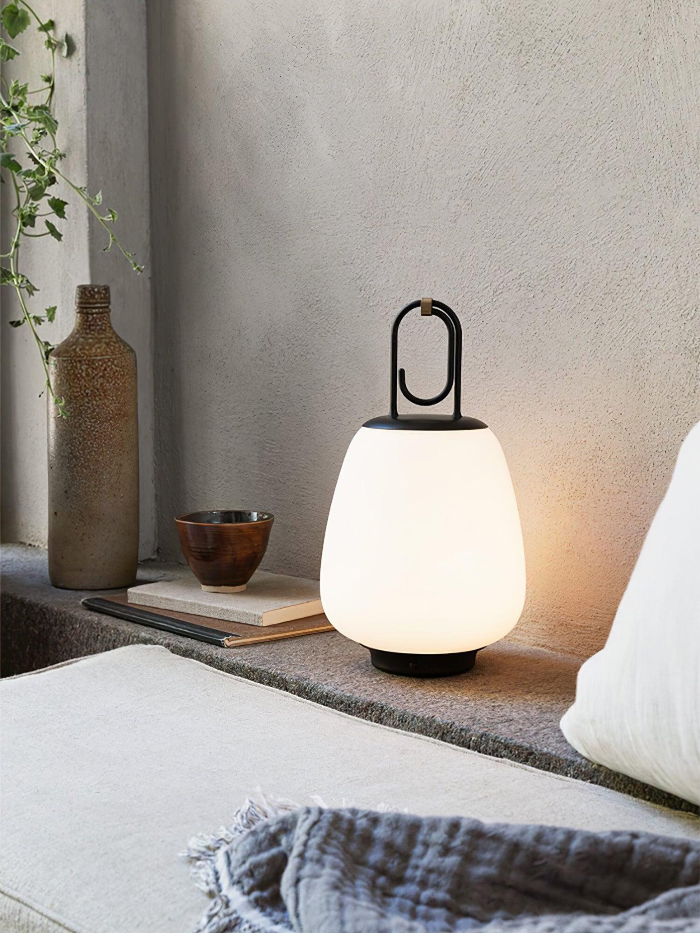 Draagbare USB-tafellamp geïnspireerd op Scandinavische stijl – Elegante dimbare LED-verlichting