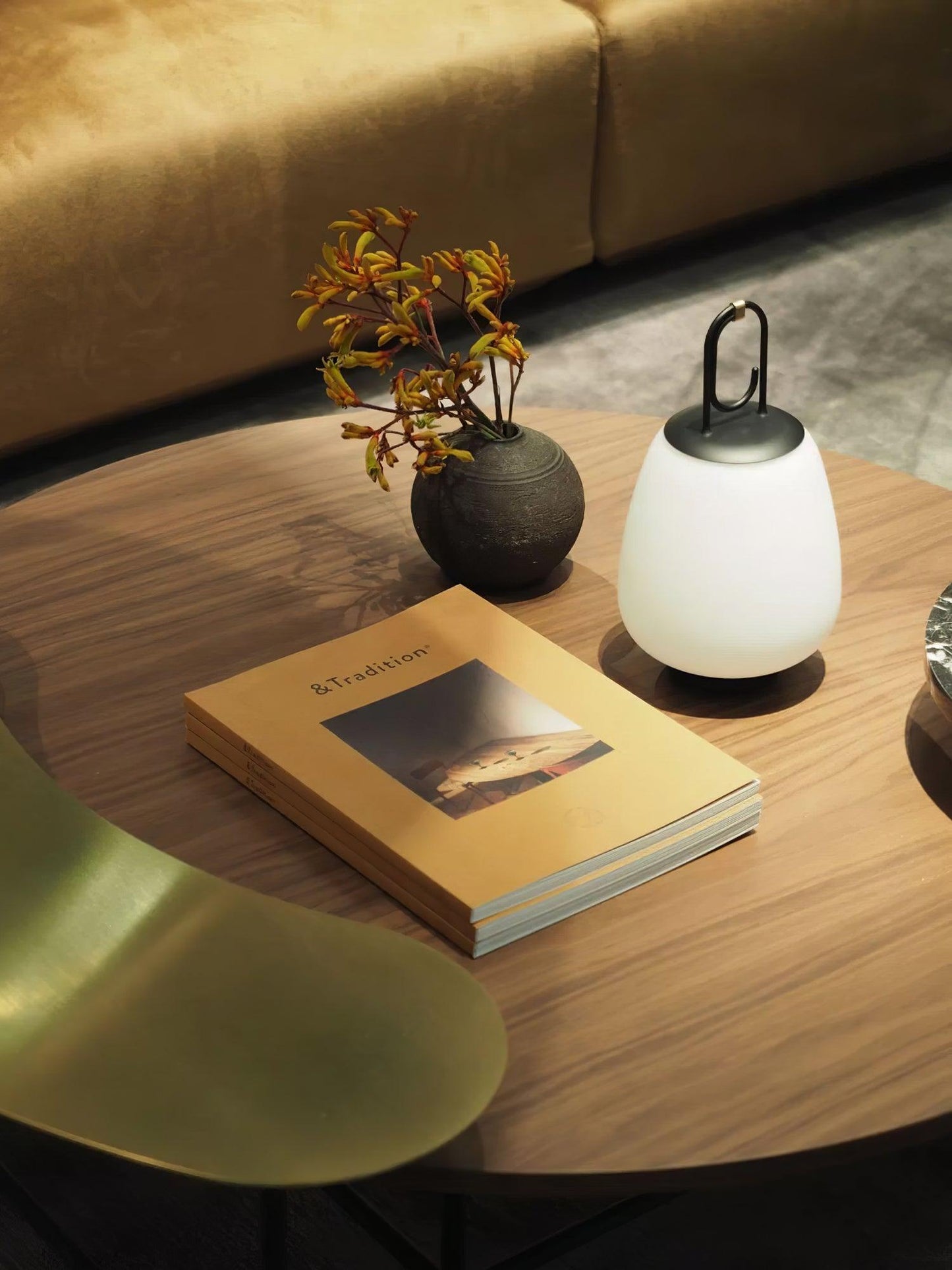 Draagbare USB-tafellamp geïnspireerd op Scandinavische stijl – Elegante dimbare LED-verlichting