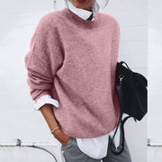 Elegant Knitted Sweater in Soft Fibers - Luxurious Comfort and Contemporary Style