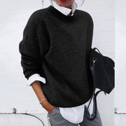 Elegant Knitted Sweater in Soft Fibers - Luxurious Comfort and Contemporary Style