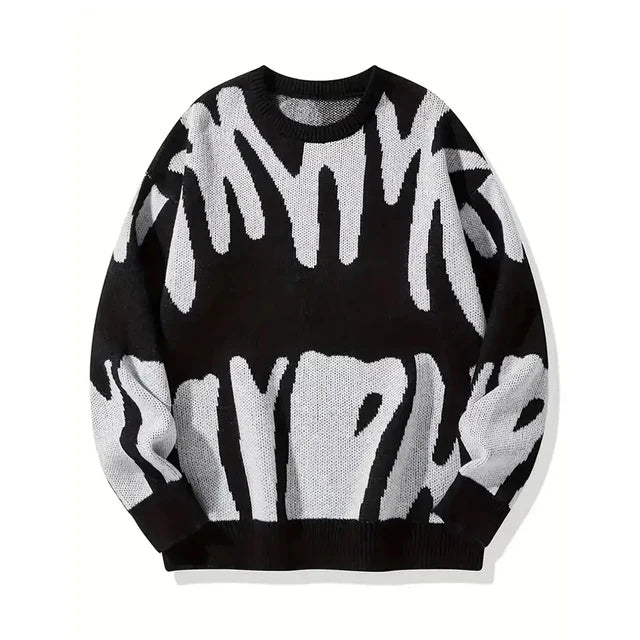 Pull pour homme à col rond Roelof - Style moderne et confort supérieur pour l'hiver