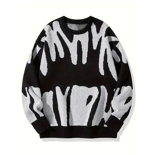 Pull pour homme à col rond Roelof - Style moderne et confort supérieur pour l'hiver