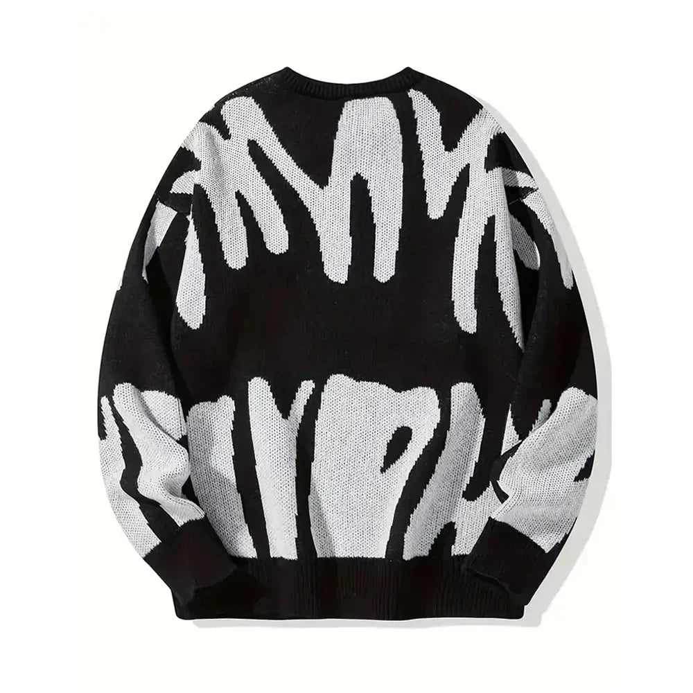 Pull pour homme à col rond Roelof - Style moderne et confort supérieur pour l'hiver