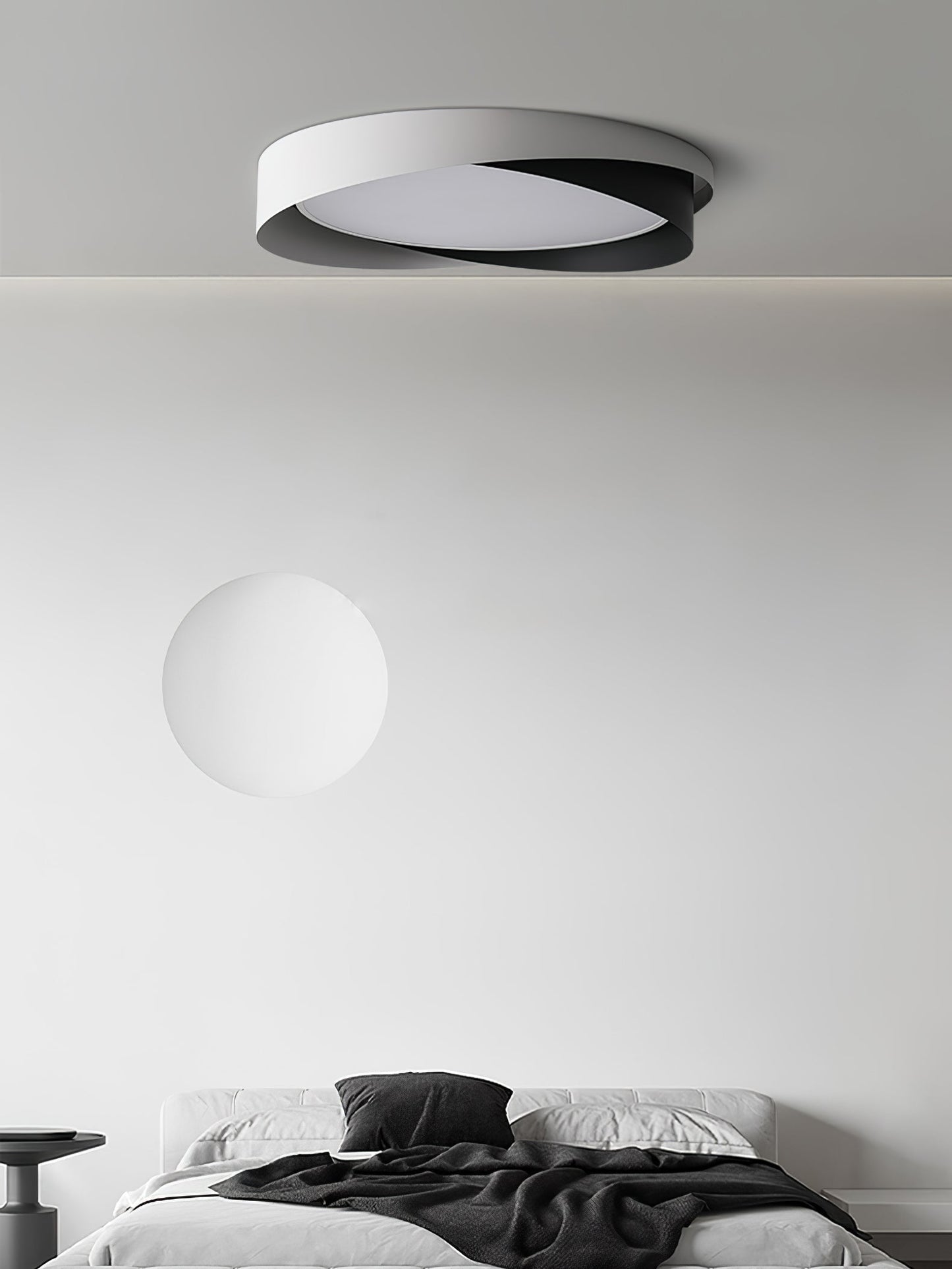 Lustre de plafond LED Quinn Élégant et Raffiné - Une Touche de Minimalisme Moderne