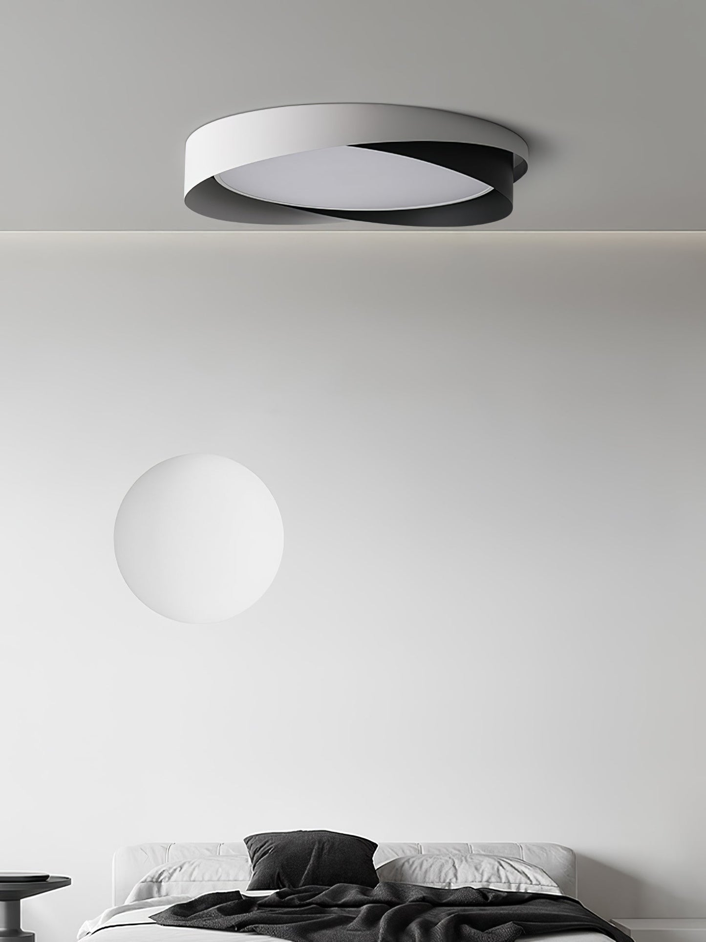 Lustre de plafond LED Quinn Élégant et Raffiné - Une Touche de Minimalisme Moderne