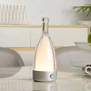 Charming Wine Bottle Shaped LED Night Light – Rechargeable Decorative Lamp with Adjustable Soft Glow