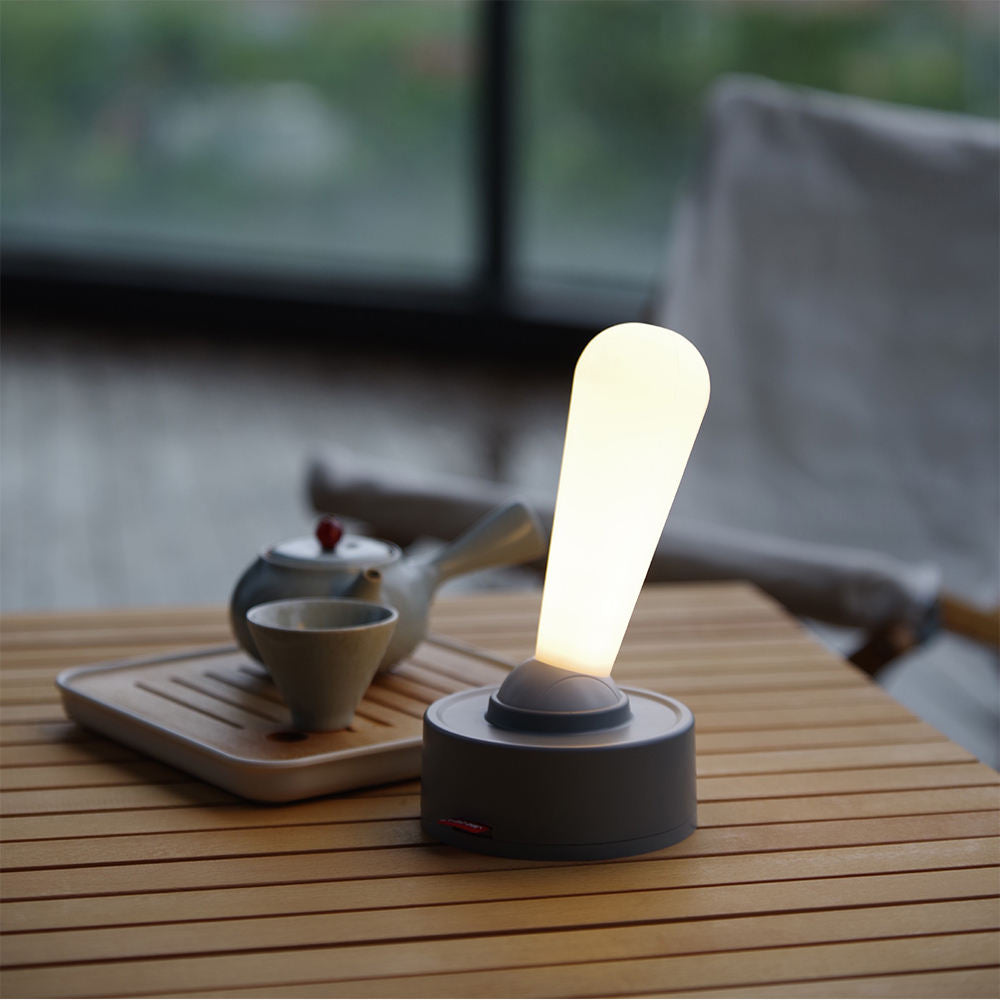 Lampe de table rétro chic - Style LED minimaliste élégant