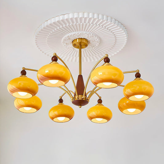 Victorian elegance meets modern craftsmanship: the Melodica retro chandelier