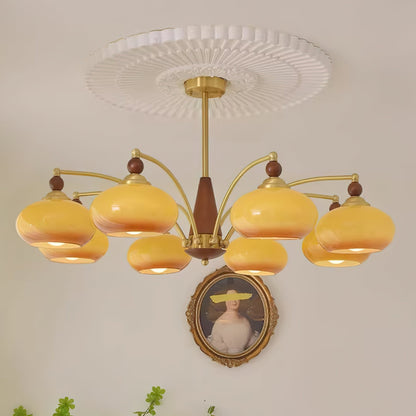 Victorian elegance meets modern craftsmanship: the Melodica retro chandelier