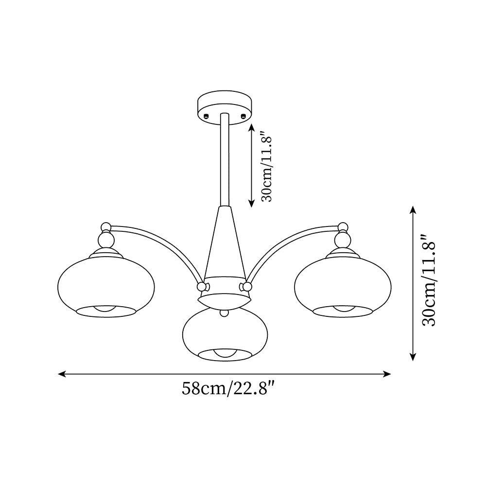 Victorian elegance meets modern craftsmanship: the Melodica retro chandelier