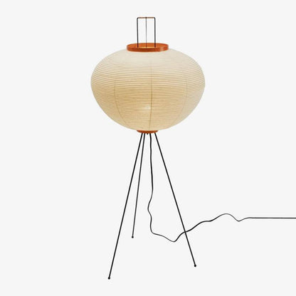 Lampadaire en papier de riz élégant – Éclairage sleek et stylé pour votre salon et votre chambre à coucher