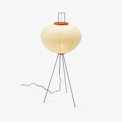Lampadaire en papier de riz élégant – Éclairage sleek et stylé pour votre salon et votre chambre à coucher
