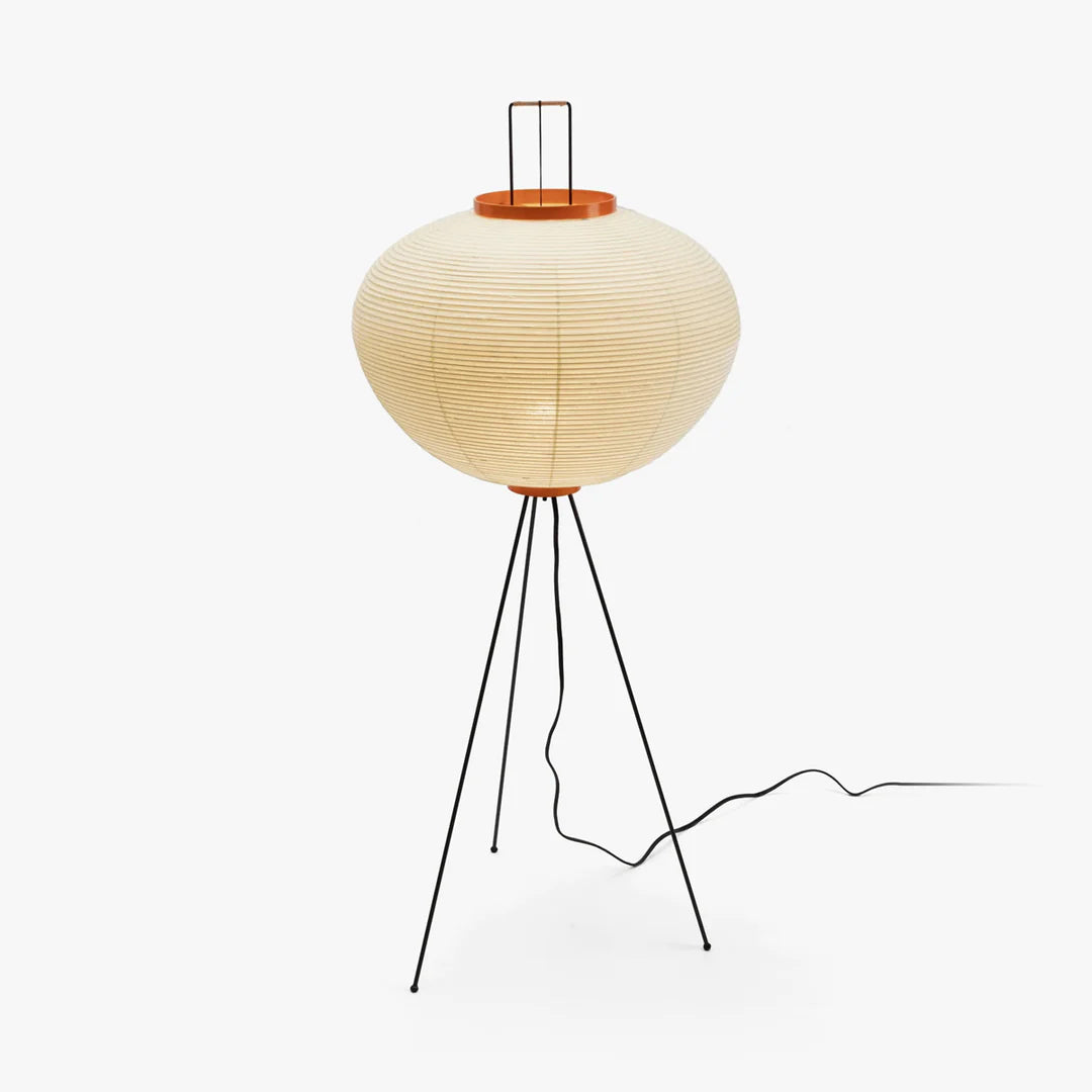 Lampadaire en papier de riz élégant – Éclairage sleek et stylé pour votre salon et votre chambre à coucher