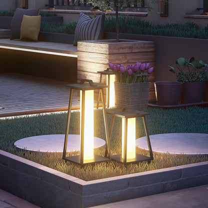 Lampe d'extérieur polyvalente Roam - Lumière LED en acier inoxydable élégante pour toutes vos aventures