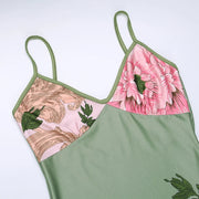 Floral Printed Maxi Dress for Women - Lightweight Summer Dress in Polyester, Comfortable and Elegant