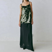 Elegant Anna Sequin Dress for Women – Polyester with Light Elasticity, Available in Multiple Sizes