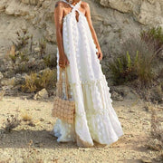 Women's Lightweight Summer Dress in Polyester, Chic and Comfortable, Long, Ideal for All Occasions