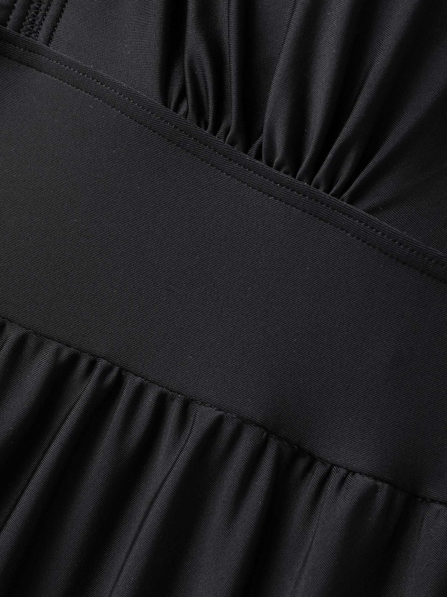 Robe de Bain Femme Bleue Taille M en Polyester avec Manches Volantes