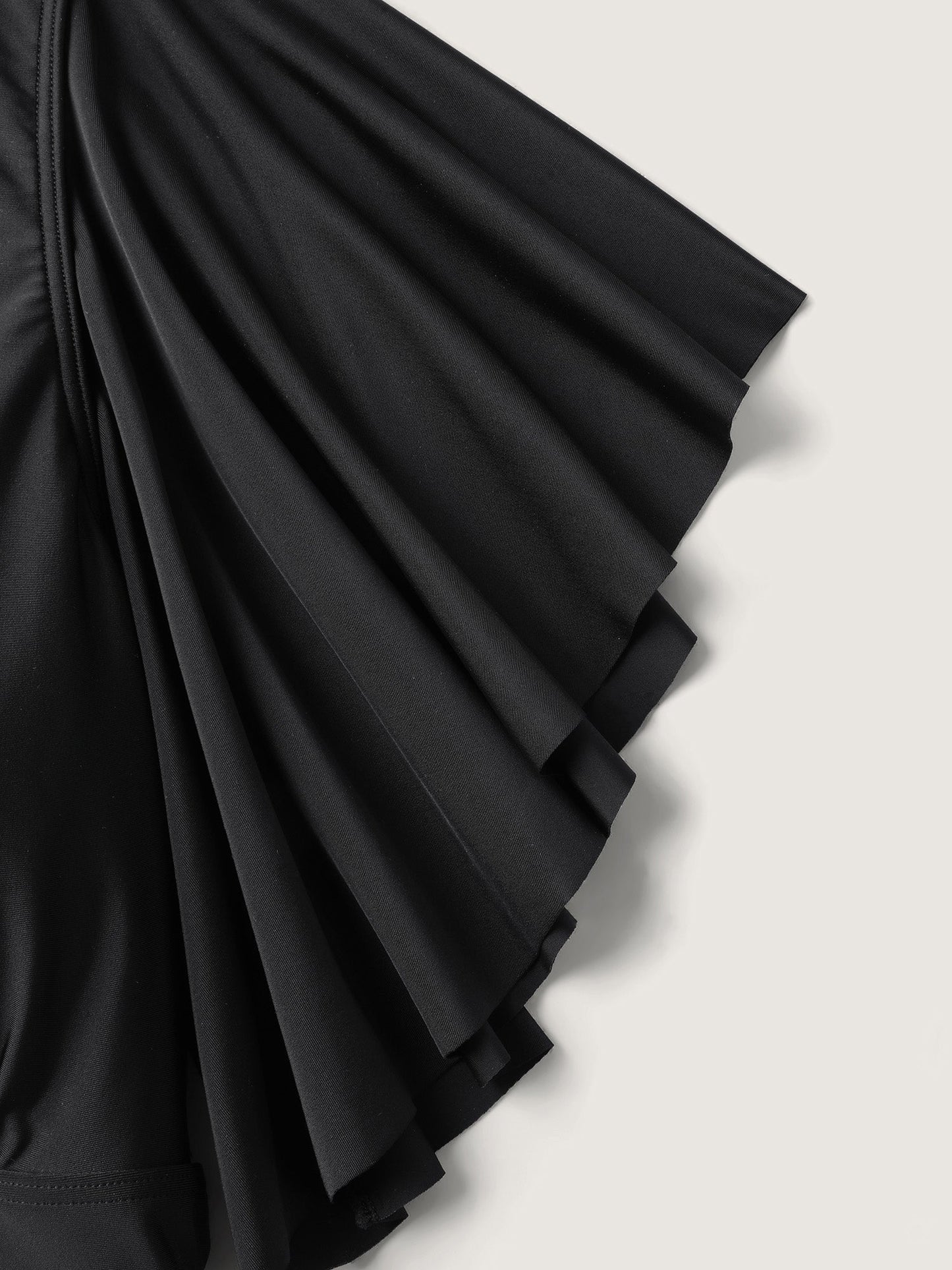 Robe de Bain Femme Bleue Taille M en Polyester avec Manches Volantes