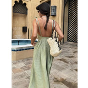 Backless Cotton Dress – Elegant and Comfortable for All Occasions