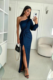 Elegant mauve dress - timeless sophistication for all your special occasions