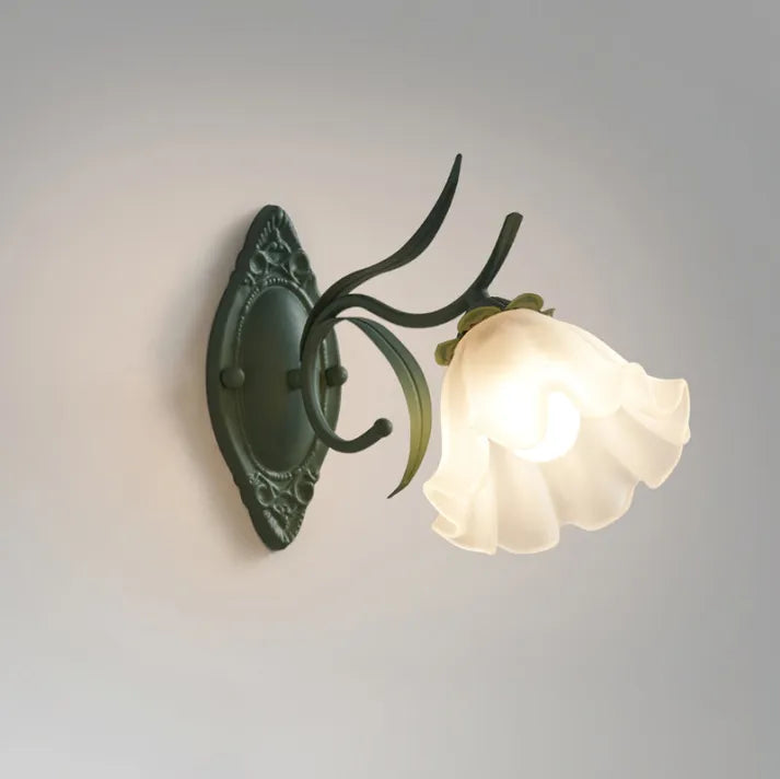 Elegante wandlamp in lelietjes-van-dalen vorm – Bloem geïnspireerd ontwerp met zacht licht (E27)