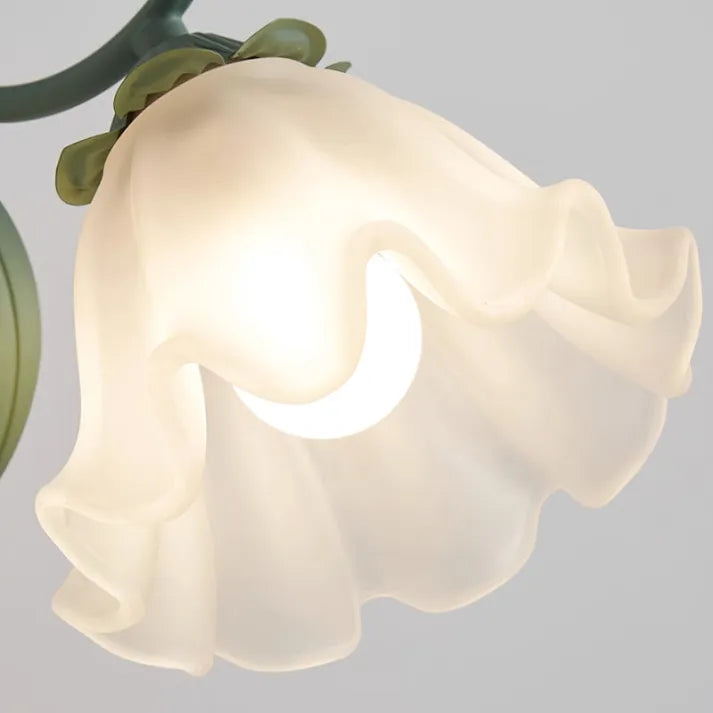 Elegante wandlamp in lelietjes-van-dalen vorm – Bloem geïnspireerd ontwerp met zacht licht (E27)