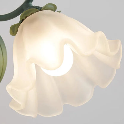 Elegante wandlamp in lelietjes-van-dalen vorm – Bloem geïnspireerd ontwerp met zacht licht (E27)