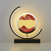 Enchanting 3D Sand LED Table Lamp - Breathtaking Natural Ambiance