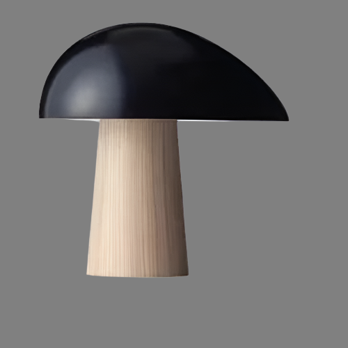 Lampe de table Juno LED élégante – Design scandinave moderne en bois et métal