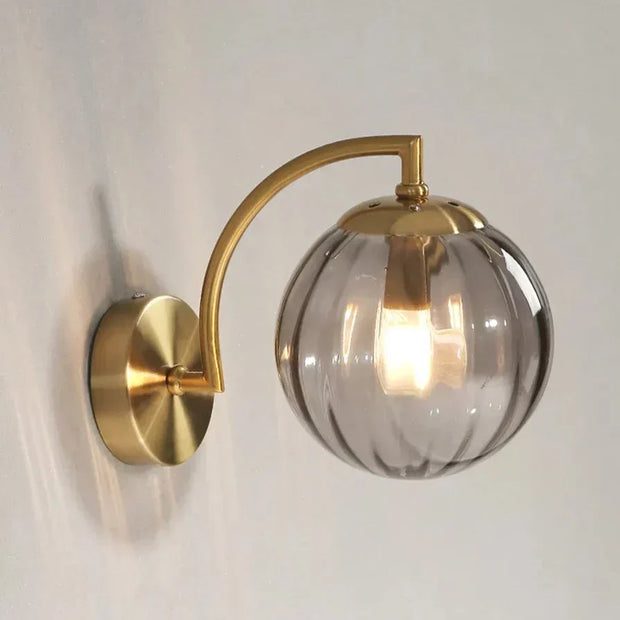 Elegant Glass Wall Sconce – Embrace Modern Elegance with a Soft Ambient Light
