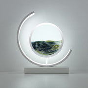 Enchanting 3D Sand LED Table Lamp - Breathtaking Natural Ambiance